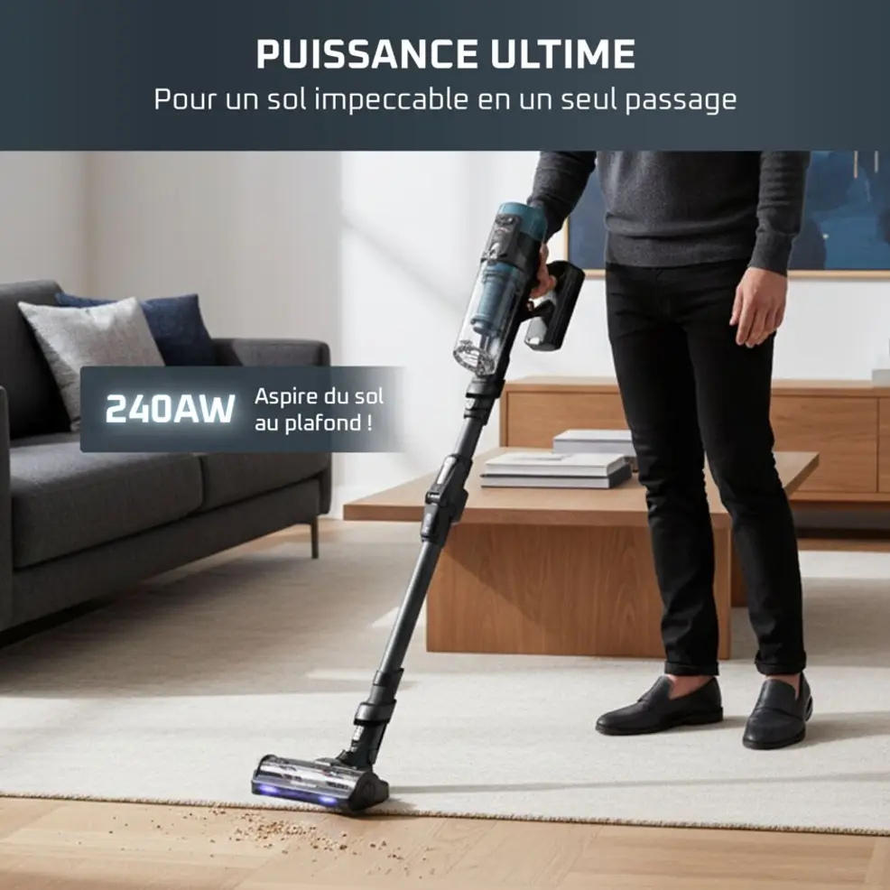 X-Force Flex 14.80 Aqua, Aspirateur balai sans fil