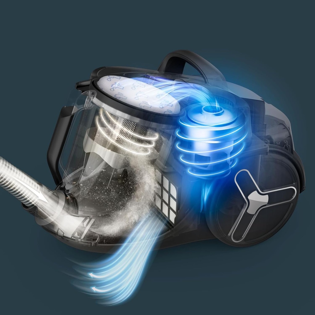Aspirateur sans sac, Green Force Cyclonic