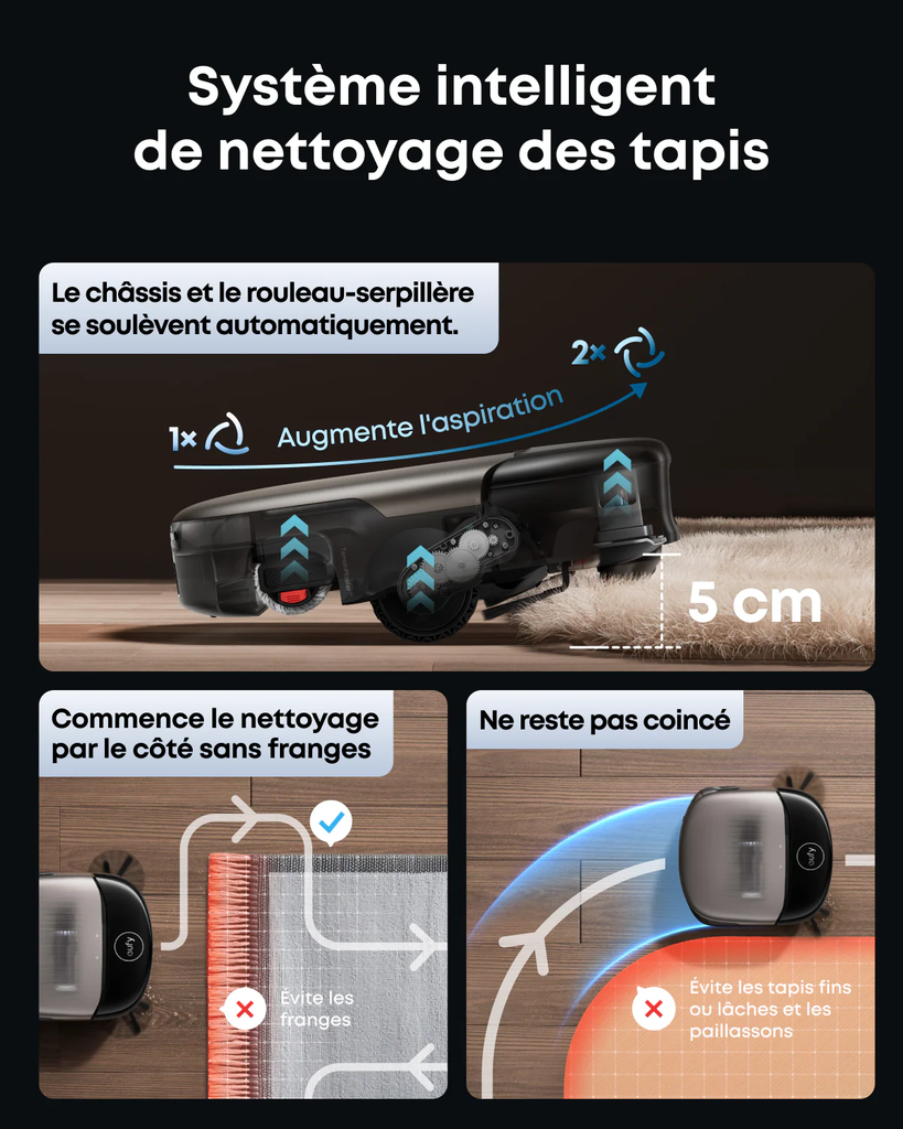 eufy Robot aspirateur laveur Omni S2