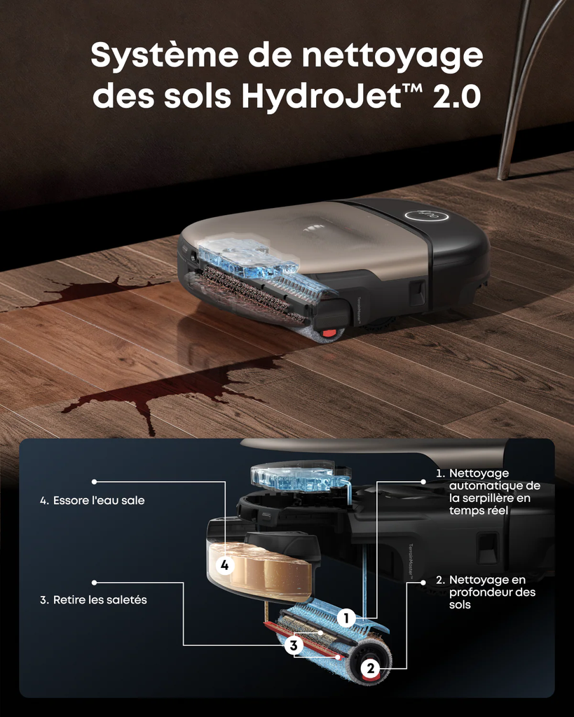 eufy Robot aspirateur laveur Omni S2