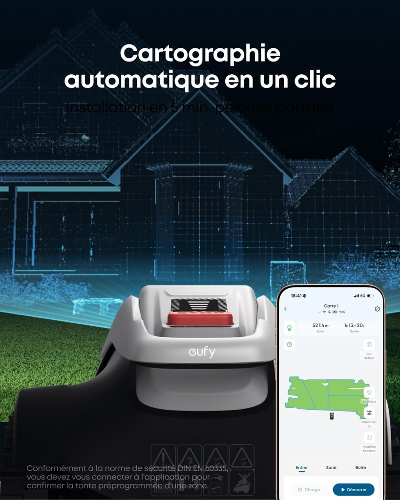 Robot Tondeuse E15 Solo