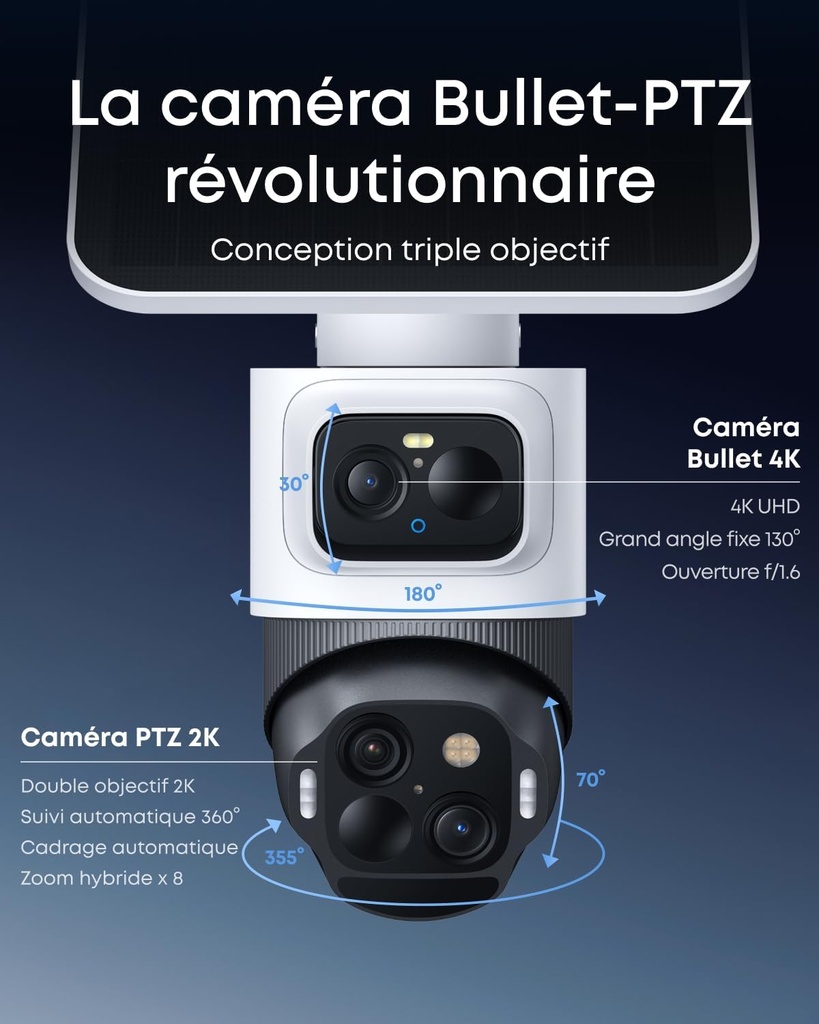 Kit de 2 caméras eufyCam S4