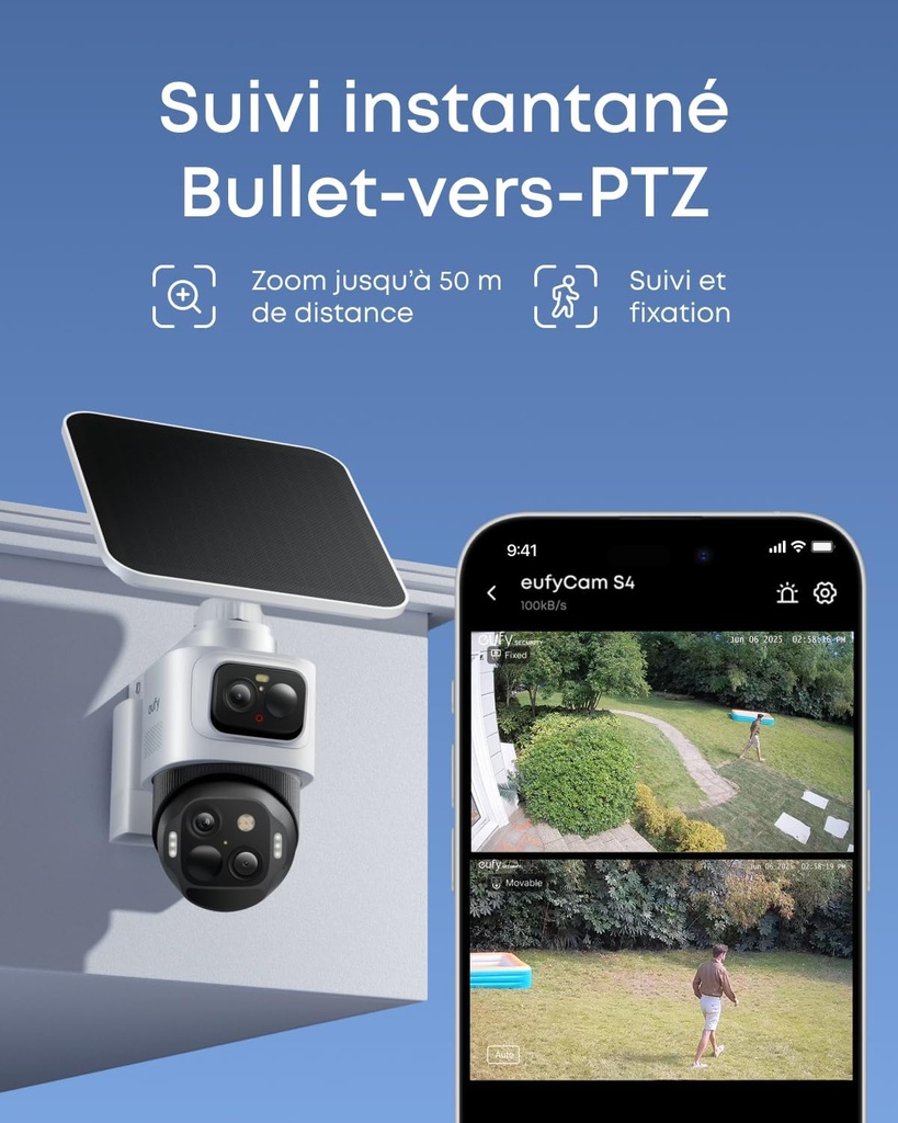 Kit de 2 caméras eufyCam S4
