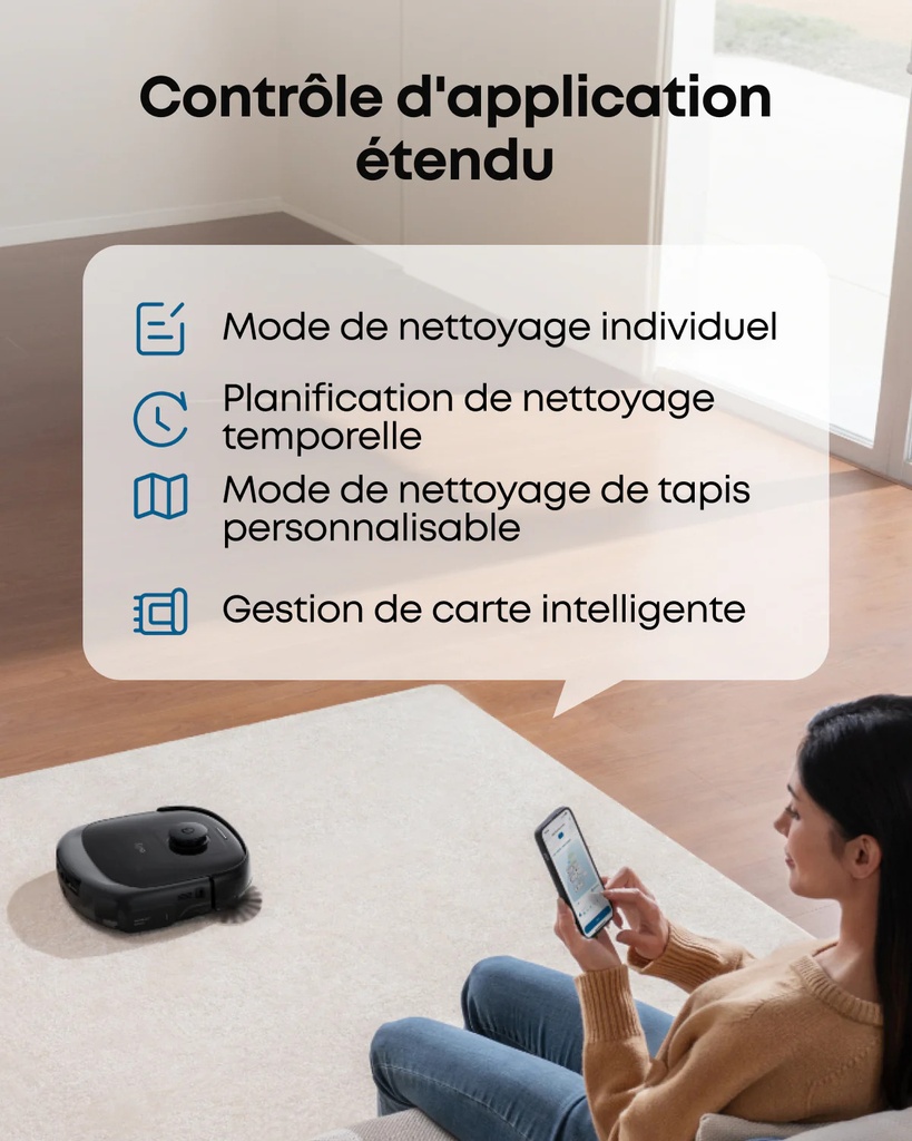 eufy Robot aspirateur laveur Omni E28