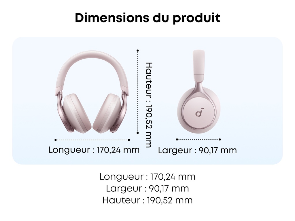 Casque Space One | Réduction du bruit avancée