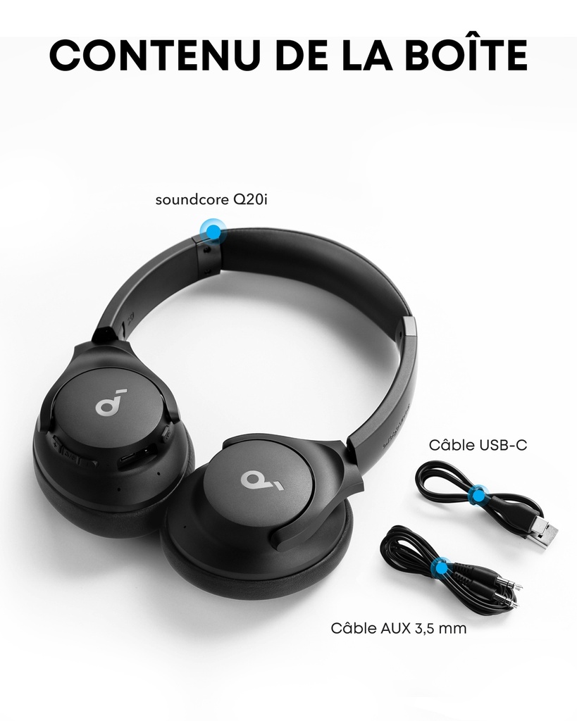 Q20i | Casque hybride à réduction active du bruit