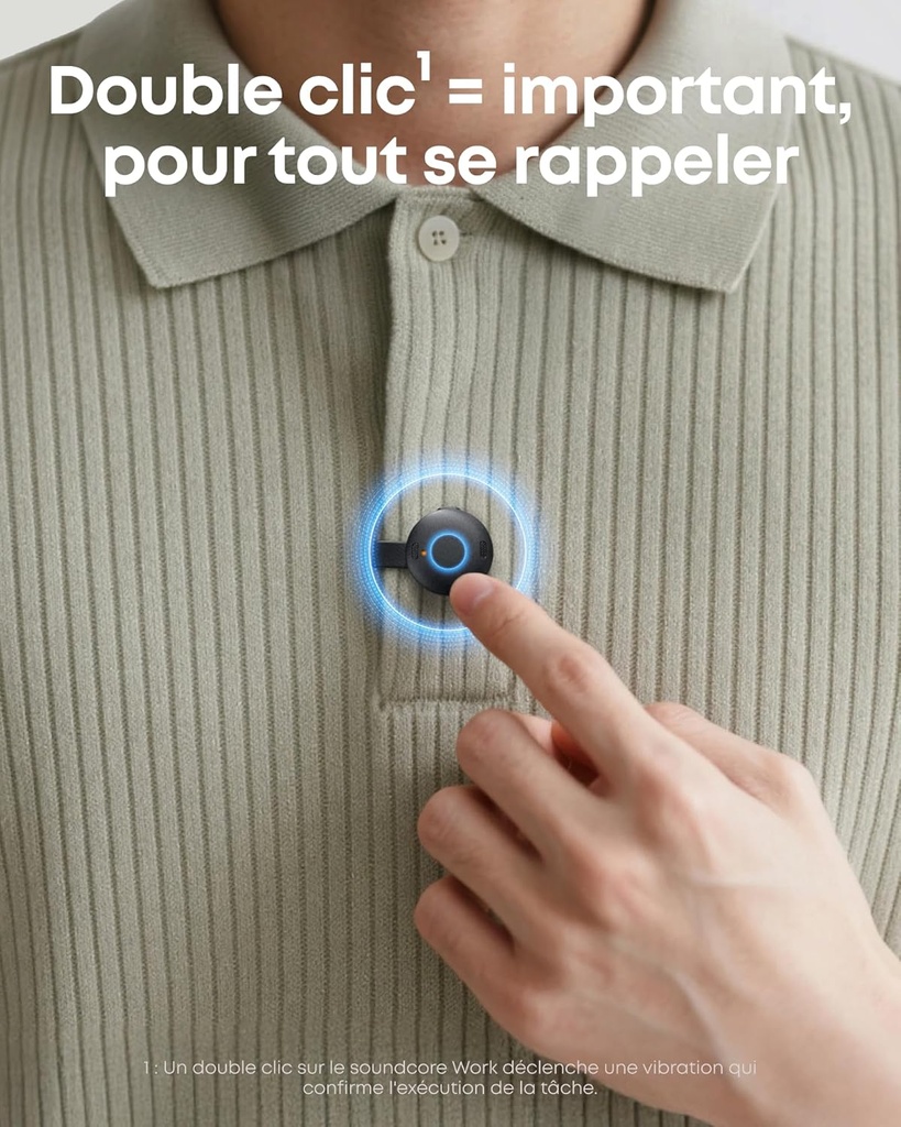 Enregistreur IA Work | Enregistrement net et intelligent