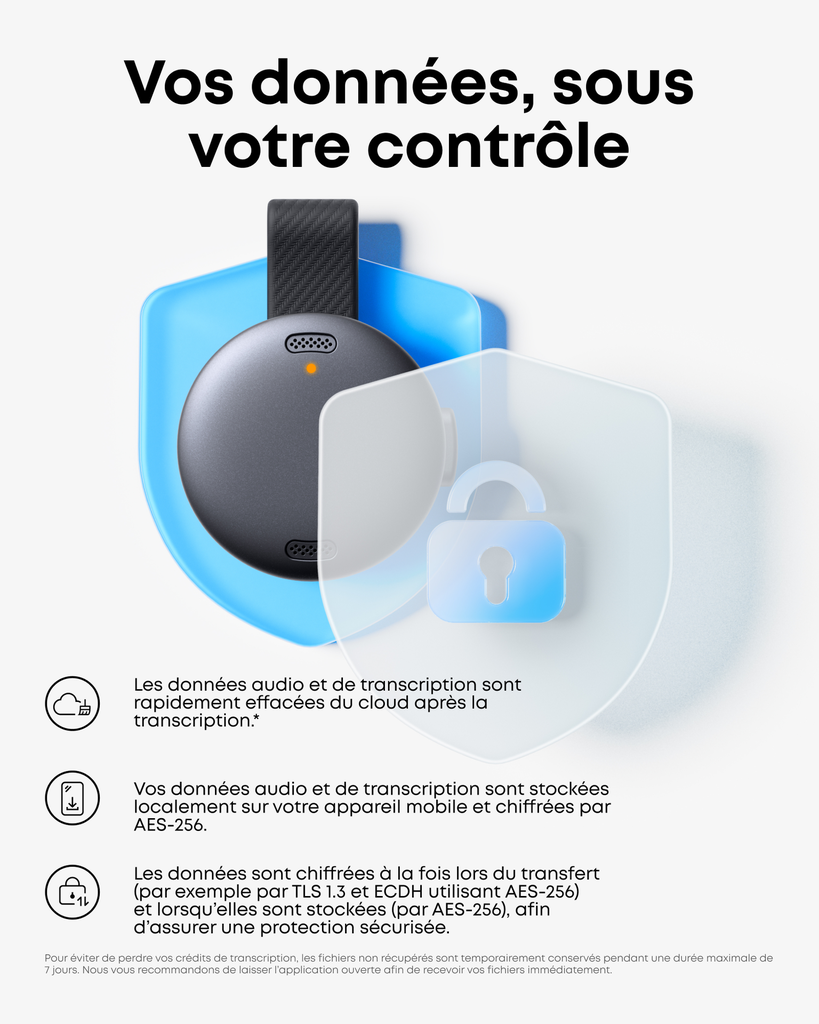 Enregistreur IA Work | Enregistrement net et intelligent