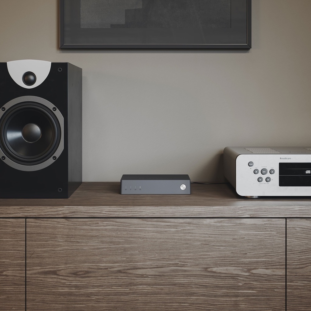 Link 2 Dark Grey Streamer de musique multi room