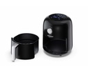 Friteuse à air 4L avec commande semi numerique Noir