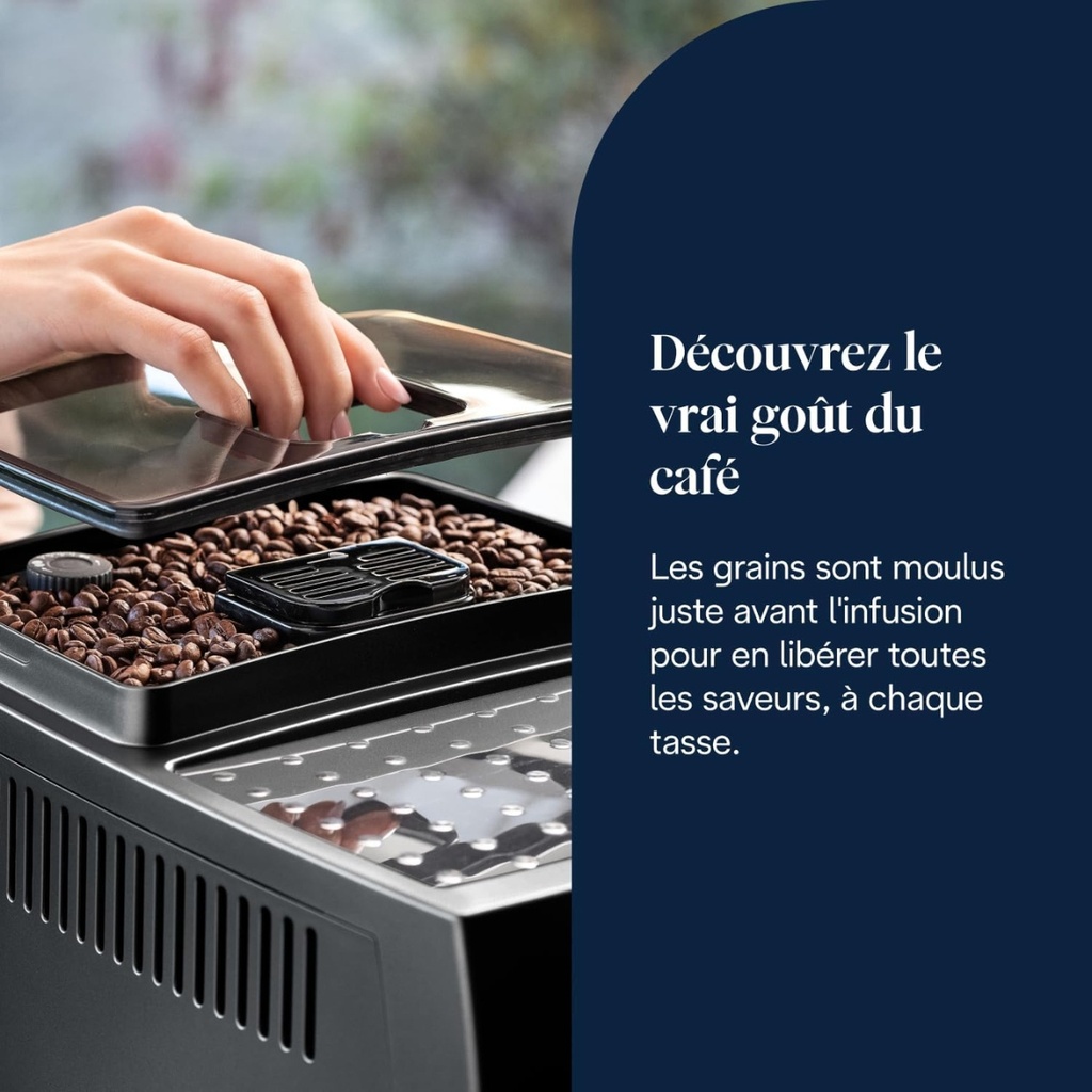 Cafetiere Expresso Magnifica S Avec broyeur à grains Gamme compact mécanique