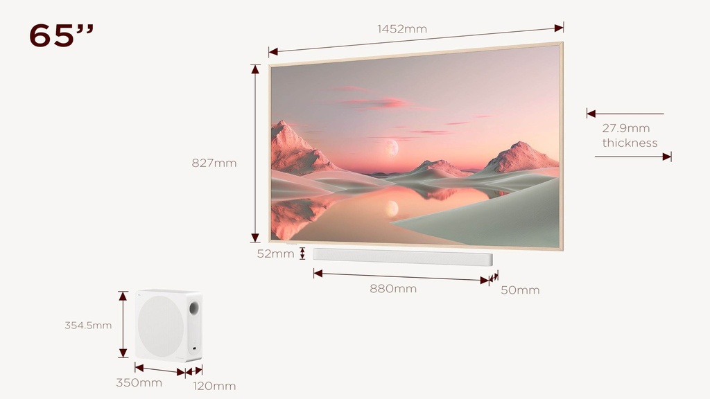 TV NXTFrame Pro Qled A300 Pro