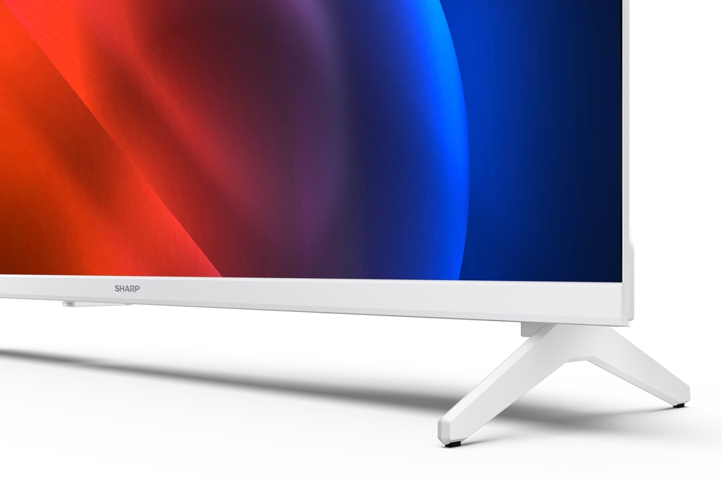 TV 32'' Android TV HDR Blanc Frameless