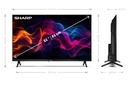 TV 32'' Full HD Qled Google TV