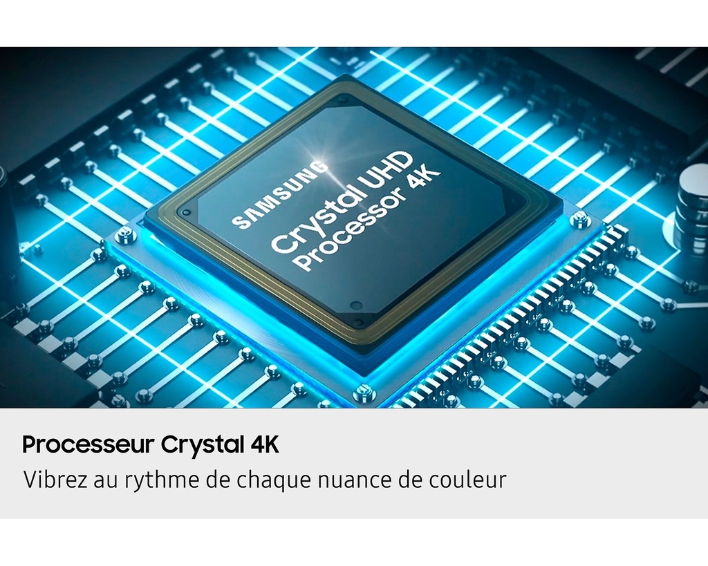 TV 4K Crystal UHD 2025 Gamme U7005F