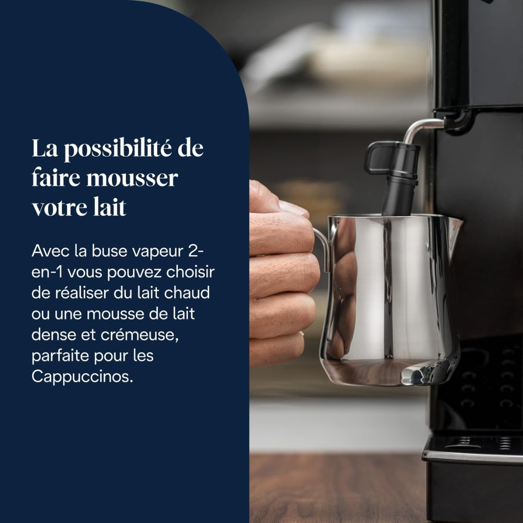 Cafetiere Expresso Magnifica S Avec broyeur à grains Gamme compact mécanique