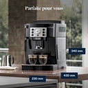 Cafetiere Expresso Magnifica S Avec broyeur à grains Gamme compact mécanique