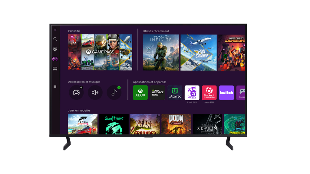 TV 55'' Crystal UHD 4K