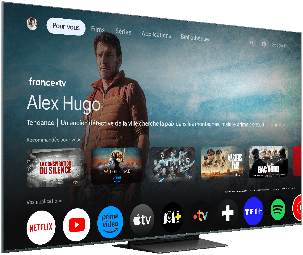 TV Mini Led 144Hz GoogleTV Gamme C9K