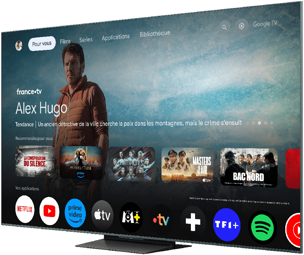 TV Mini Led 144Hz GoogleTV Gamme C9K