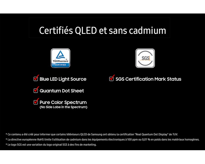 TV Qled Gamme Q6F