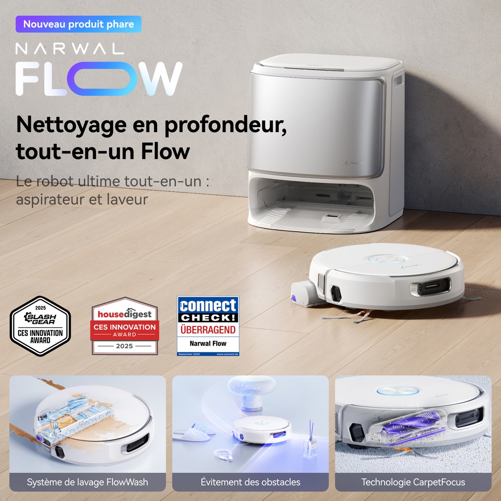 Aspirateur Robot Flow