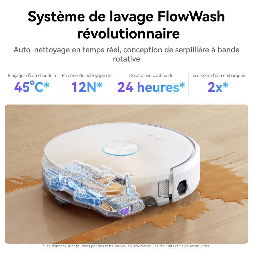 Aspirateur robot Flow Auto Water