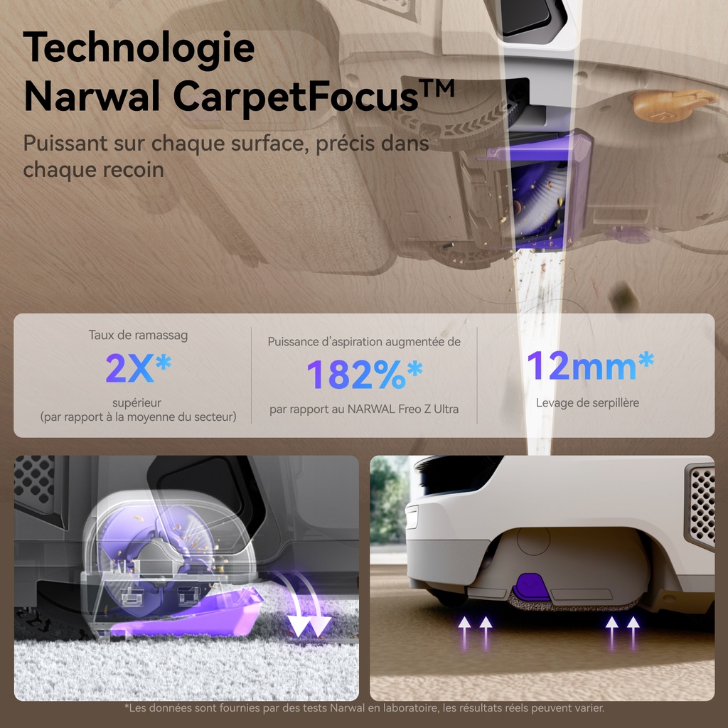 Aspirateur robot Flow Auto Water
