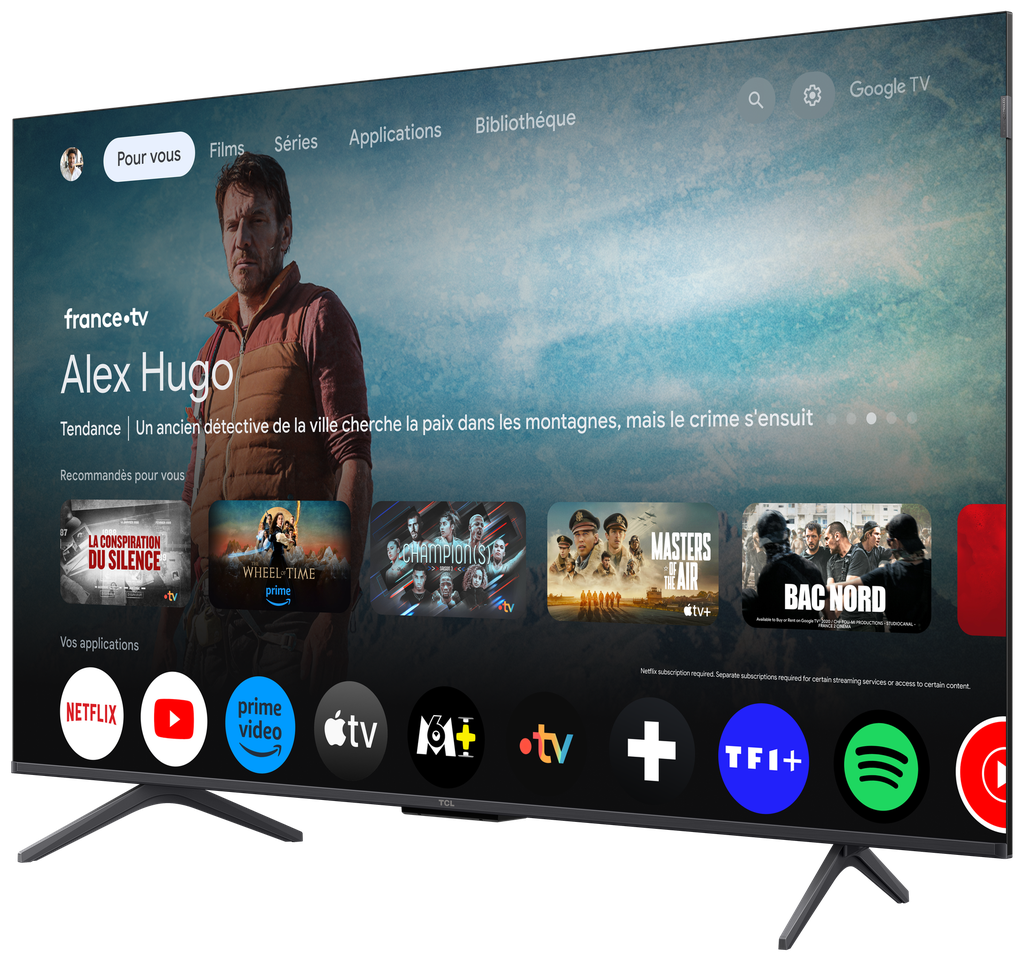 TV 4K Mini Led Google TV Gamme C61K