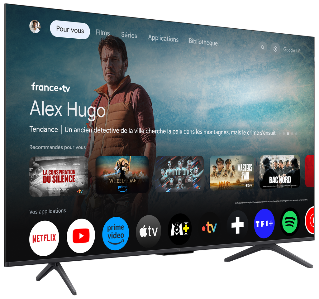 TV 4K Mini Led Google TV Gamme C61K