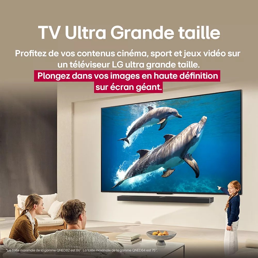 TV Qned AI Gamme QNED80A6A