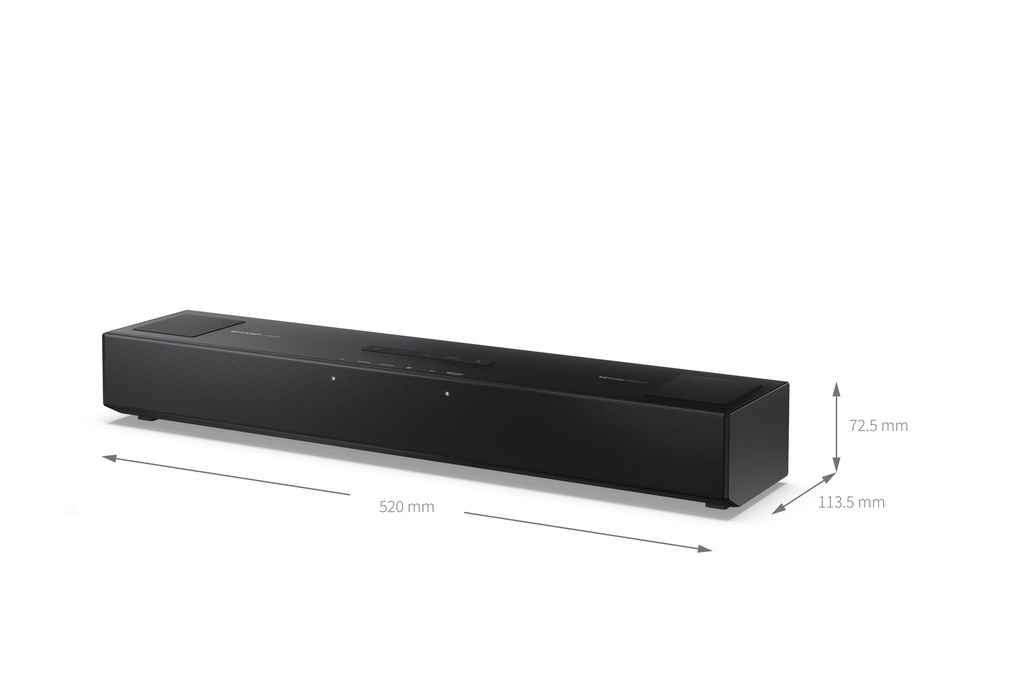 Barre de son compacte Dolby Atmos® 2.0.2