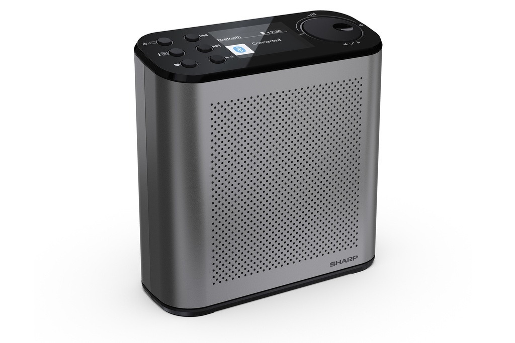 OSAKA Radio numérique portable - Gris orage