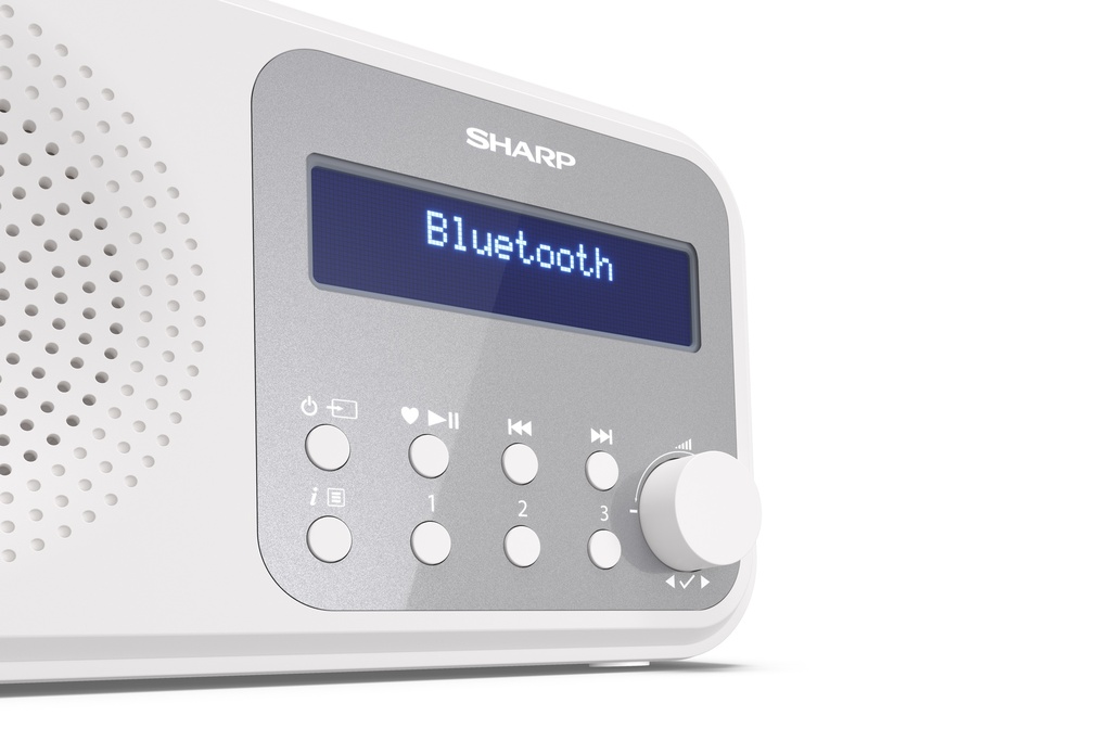 Radio numérique portable TOKYO – Snowy White