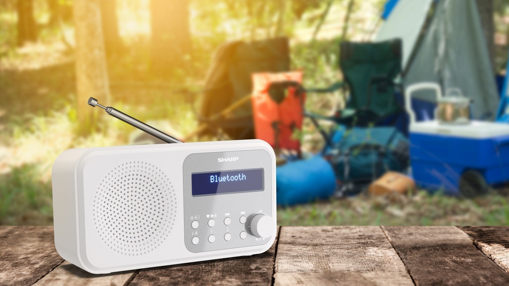 Radio numérique portable TOKYO – Snowy White