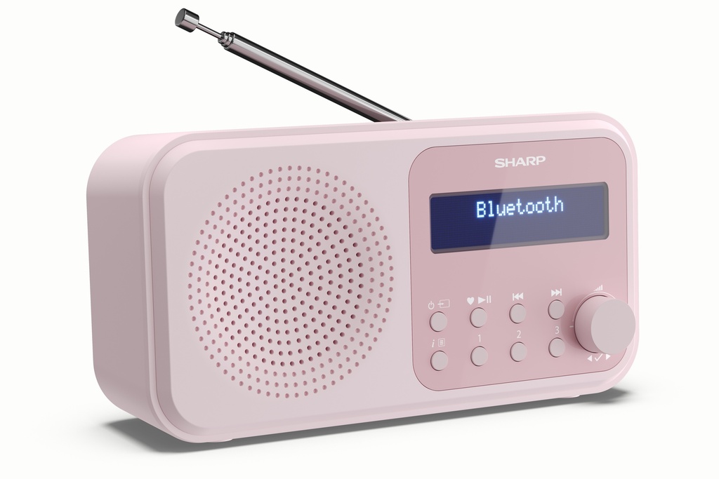 Radio numérique portable TOKYO – Blossom Pink