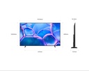 TV 4K Crystal UHD 2025 Gamme U7005F
