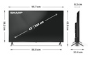 TV 4K UHD Qled Google TV Gamme HP5265E