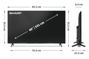TV Full HD SHARP Google TV Gamme HF2265E