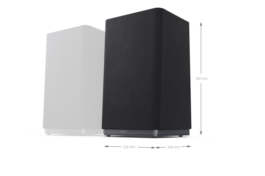 AQUOS Wireless Surround : Haut-parleurs arrière