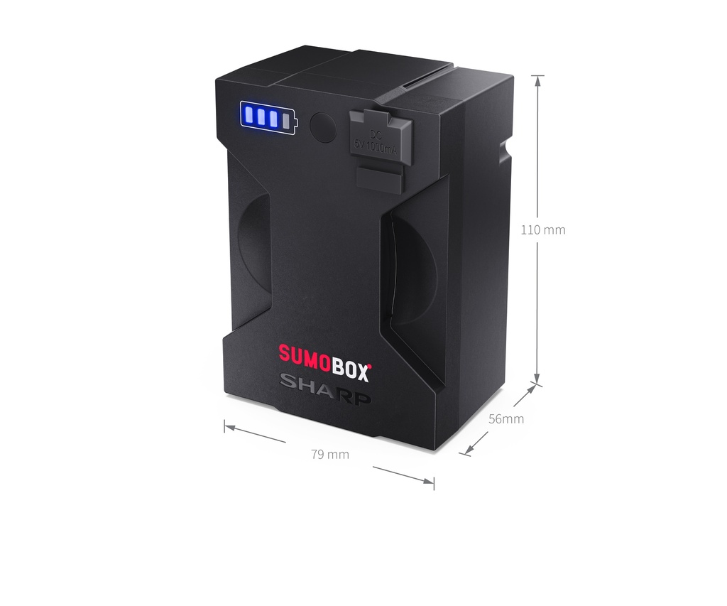 SUMOBOX : Pack de batterie et chargeur