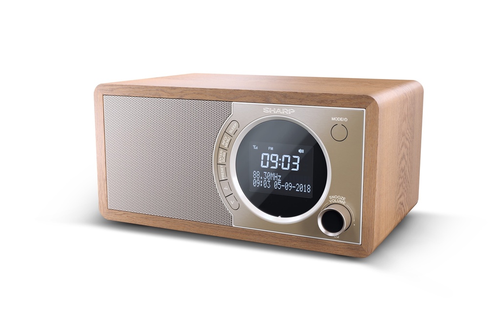 Radio numérique Marron
