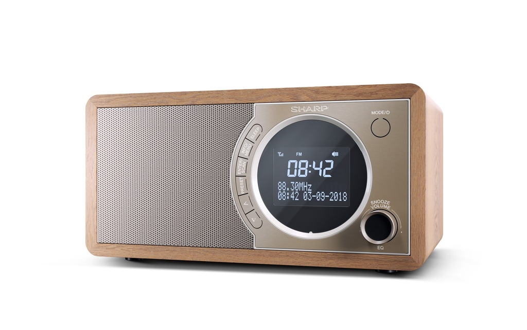 Radio numérique Marron