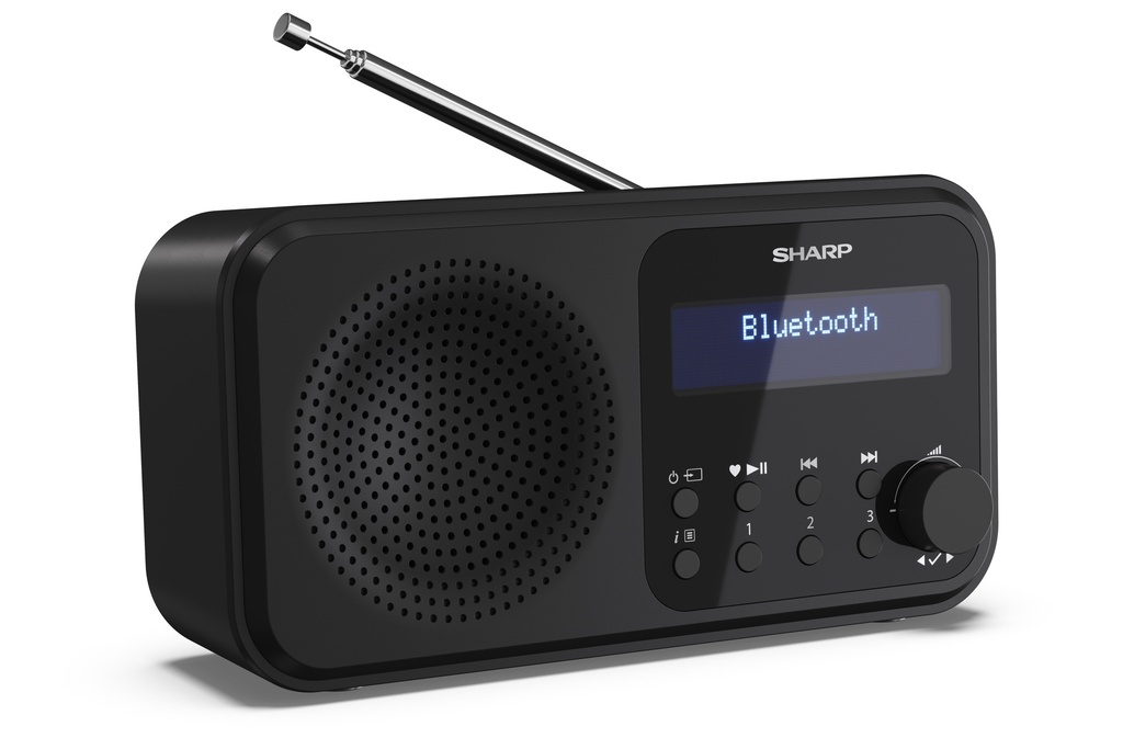 Radio numérique portable TOKYO – Midnight Black