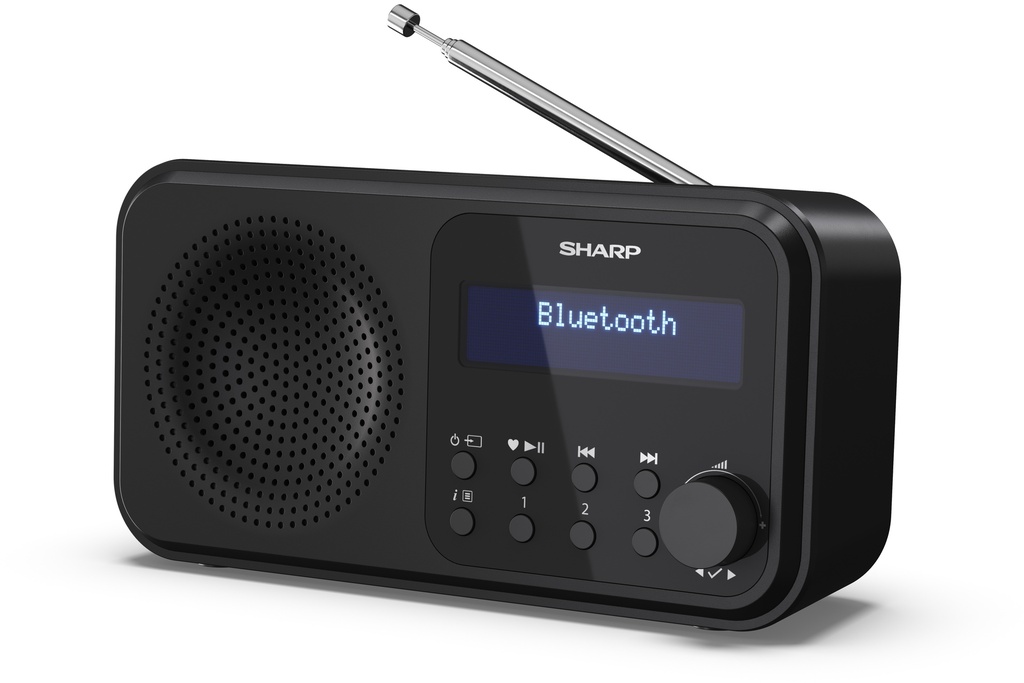 Radio numérique portable TOKYO – Midnight Black