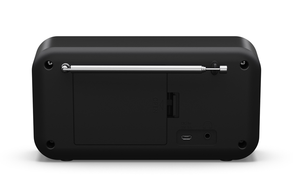 Radio numérique portable TOKYO – Midnight Black