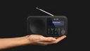Radio numérique portable TOKYO – Midnight Black