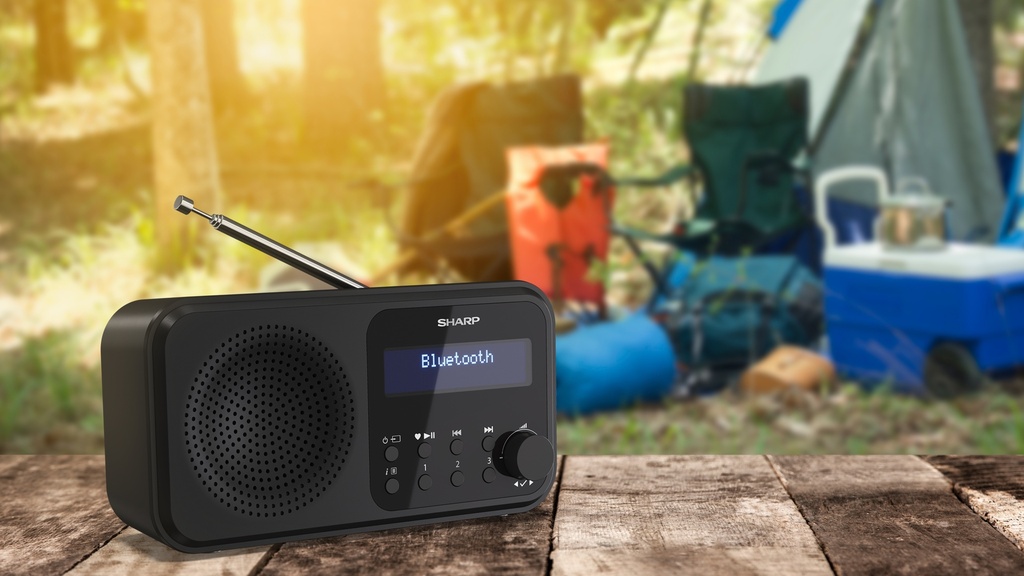 Radio numérique portable TOKYO – Midnight Black