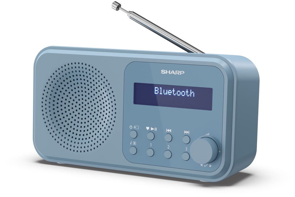 Radio numérique portable TOKYO – Steel Blue