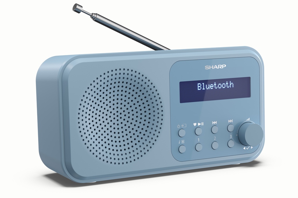 Radio numérique portable TOKYO – Steel Blue
